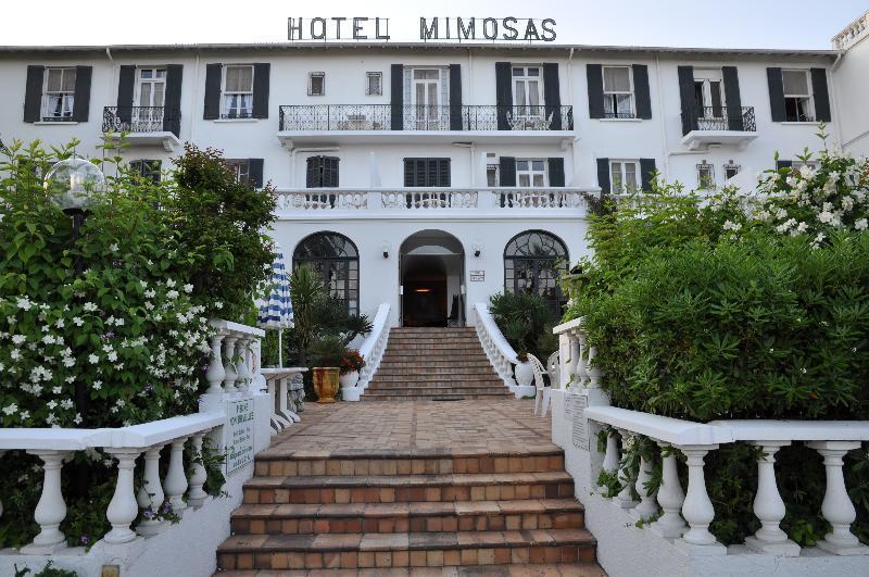 Hotel Des Mimosas Juan-les-Pins Exterior foto