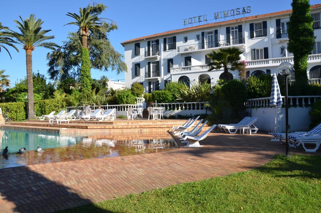 Hotel Des Mimosas Juan-les-Pins Exterior foto